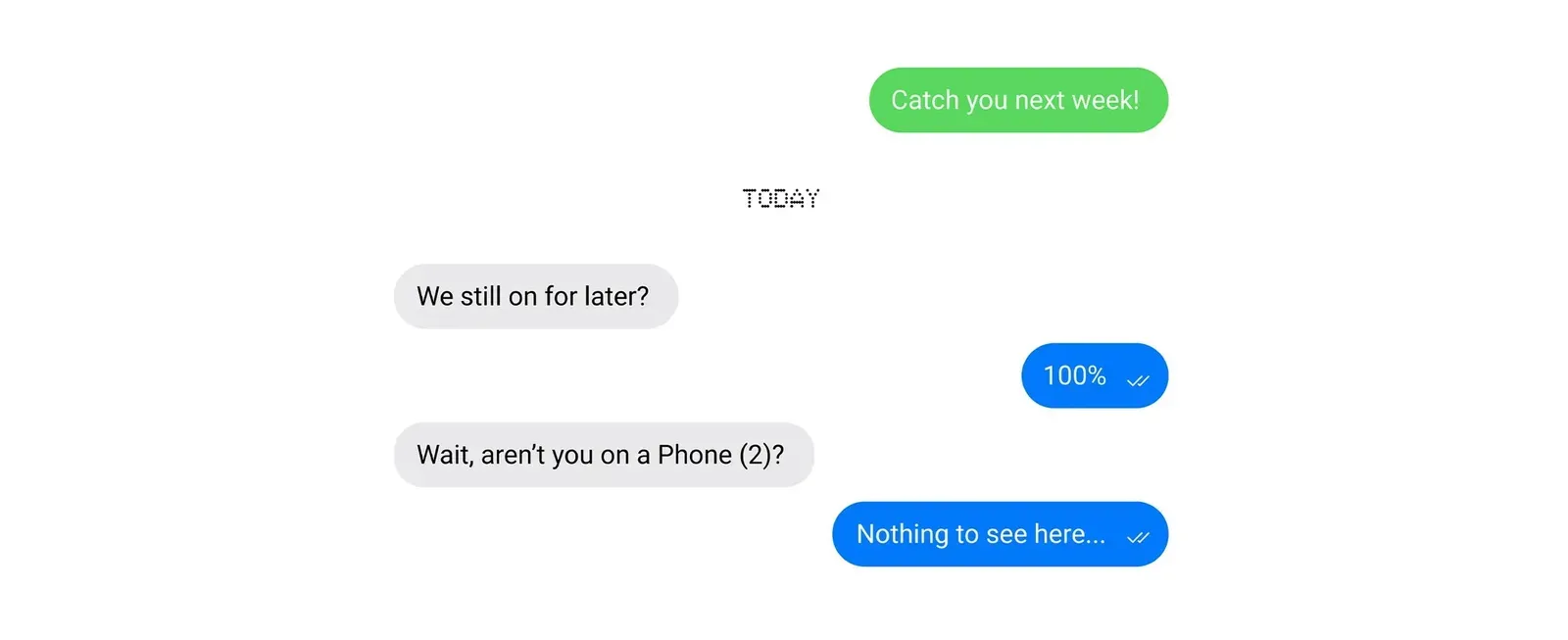 Nothing Chats, imessage para Android
