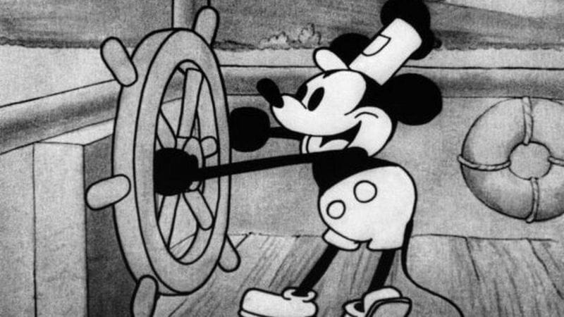 Steamboat Willie Mickey Mouse Disney
