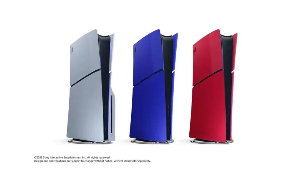 Sony anuncia nuevas opciones de color para la PS5 Slim en CES 2024