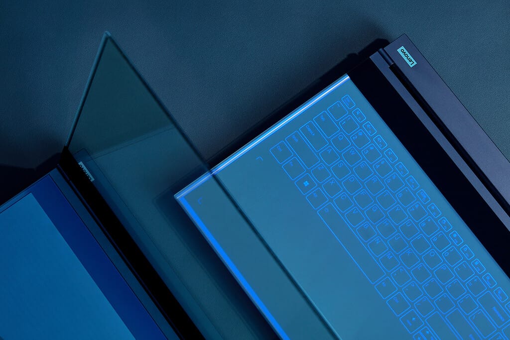 PC pantalla transparente Lenovo