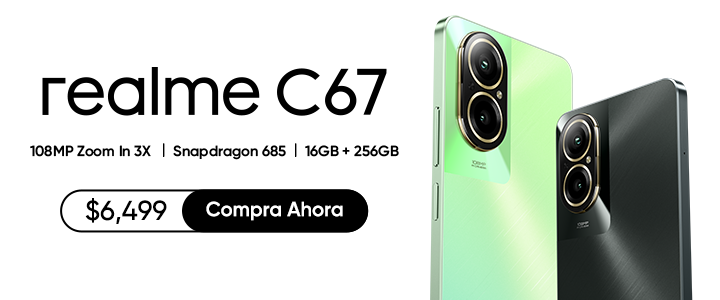 Precio y disponibilidad realme C67 en México