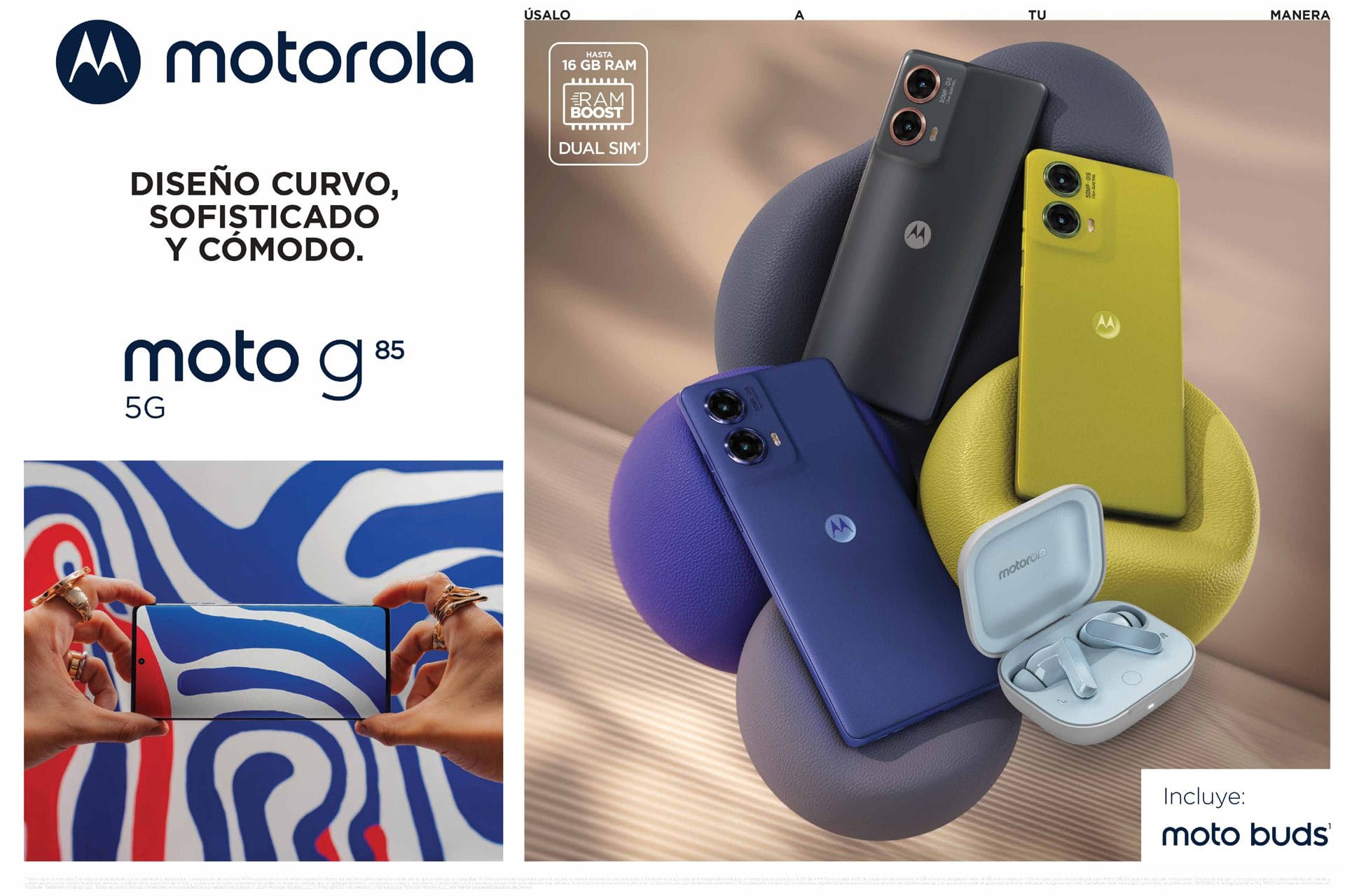 Precio y disponibilidad en México del Motorola Moto G85 5G