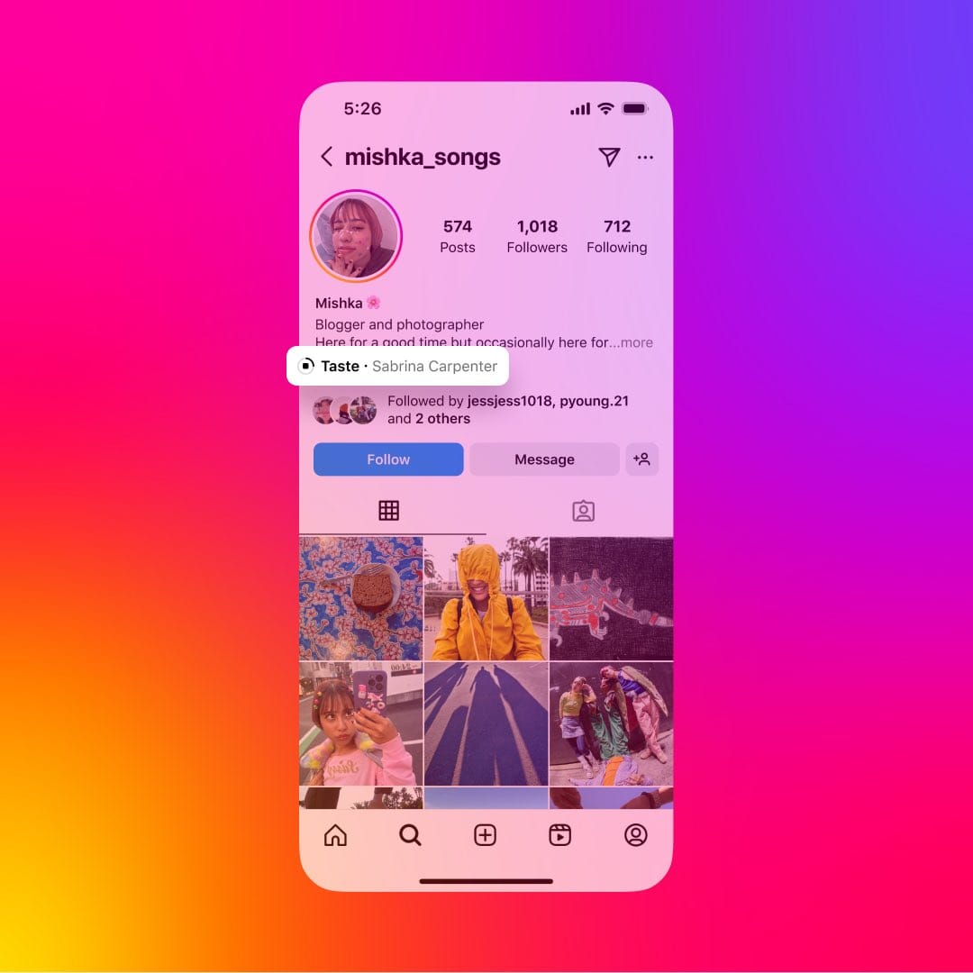 Cómo agregar música a tu perfil de Instagram