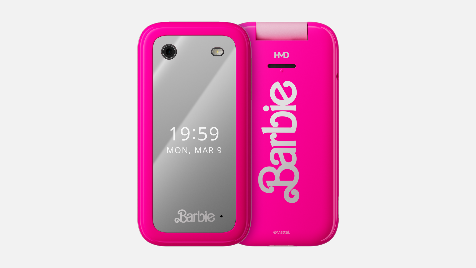 HMD Barbie Flip Phone