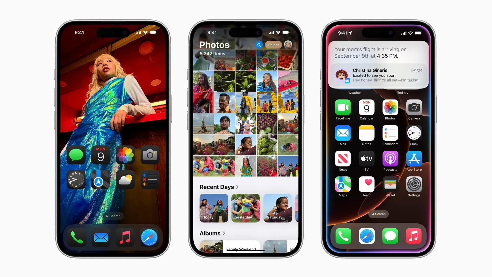 iOS 18 Vista general