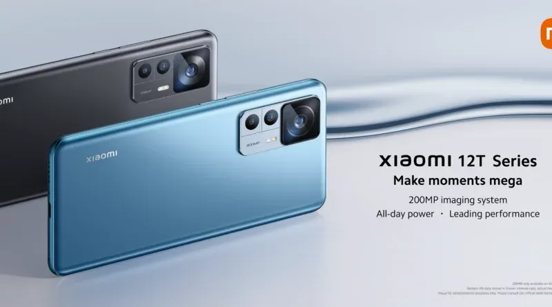 Ficha técnica: Los Xiaomi 12T Series son oficiales, cámara de 200 MP, máxima potencia y mucho más, precio y disponibilidad
