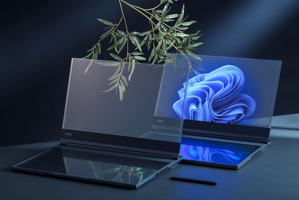 Lenovo Project Crystal: La futura generación de laptops pransparentes presentada en MWC 2024