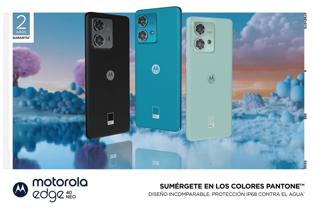 Motorola Edge 40 Neo es oficial: ficha técnica, precio y disponibilidad