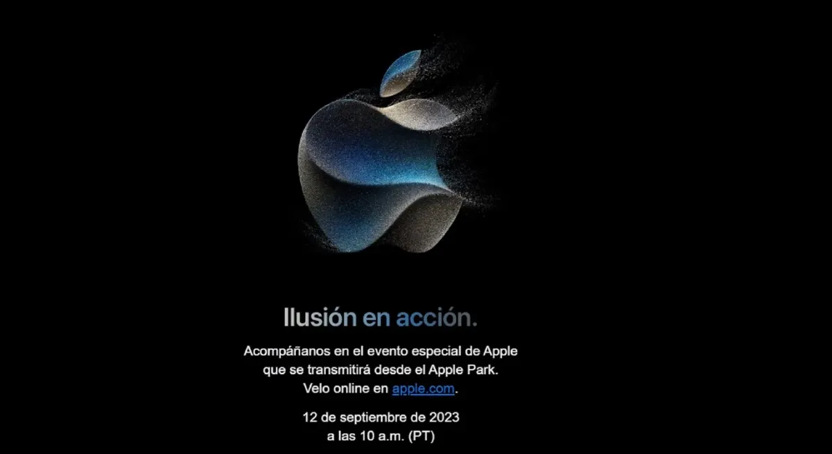 Oficial: Apple anuncia el evento de presentación del iPhone 15