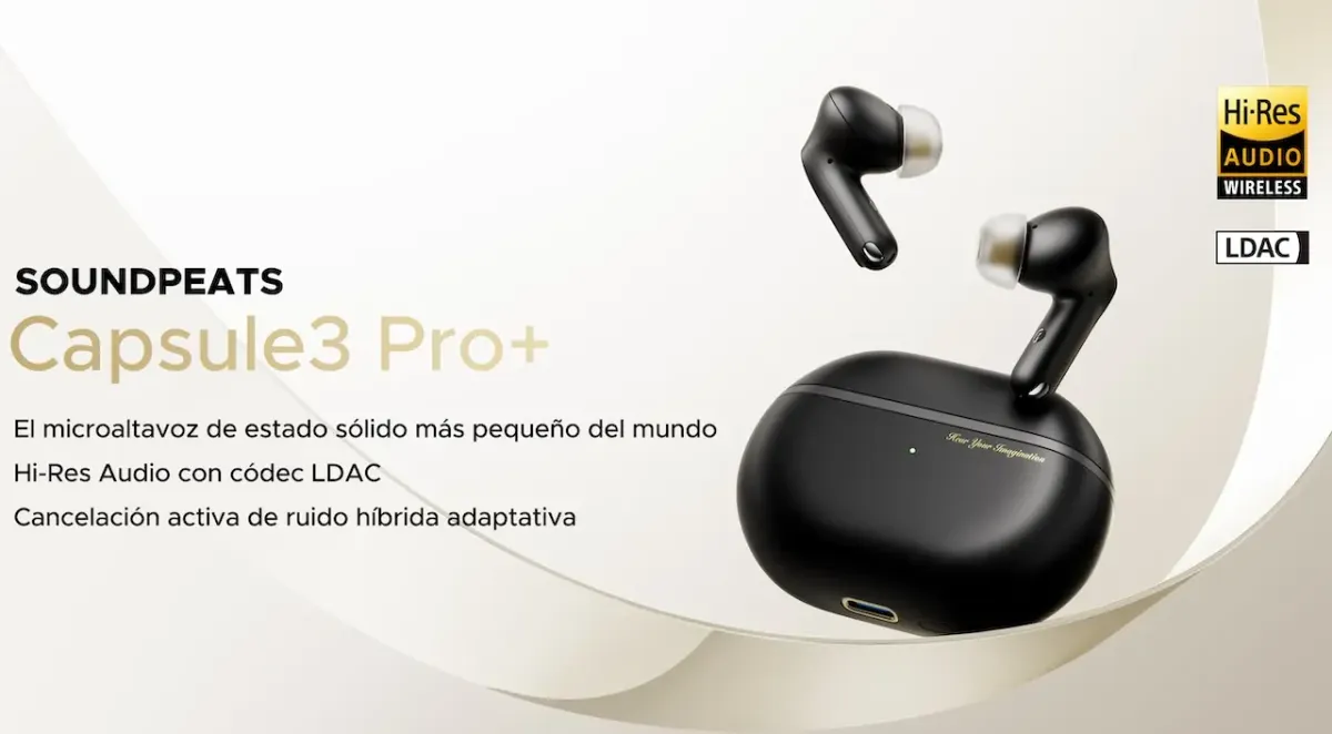 SoundPeats lanza los Capsule3 Pro+ con tecnología xMEMS: Precio y disponibilidad en México