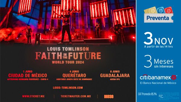 Louis Tomlinson anuncia gira por México 2024