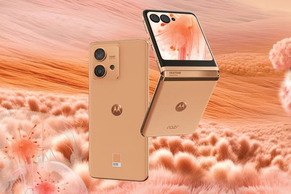 Motorola lanza el razr 40 Ultra y el Edge 40 Neo en el Pantone Color of the Year 2024, Peach Fuzz