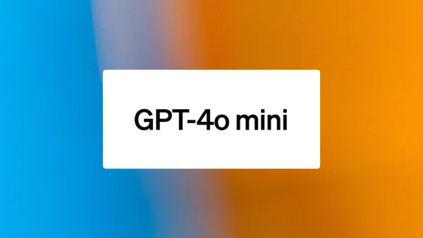 OpenAI lanza GPT-4o mini